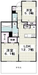 プランドール横浜の物件間取画像